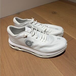 On x Kith Men's Lightweight White Mesh Sneakers